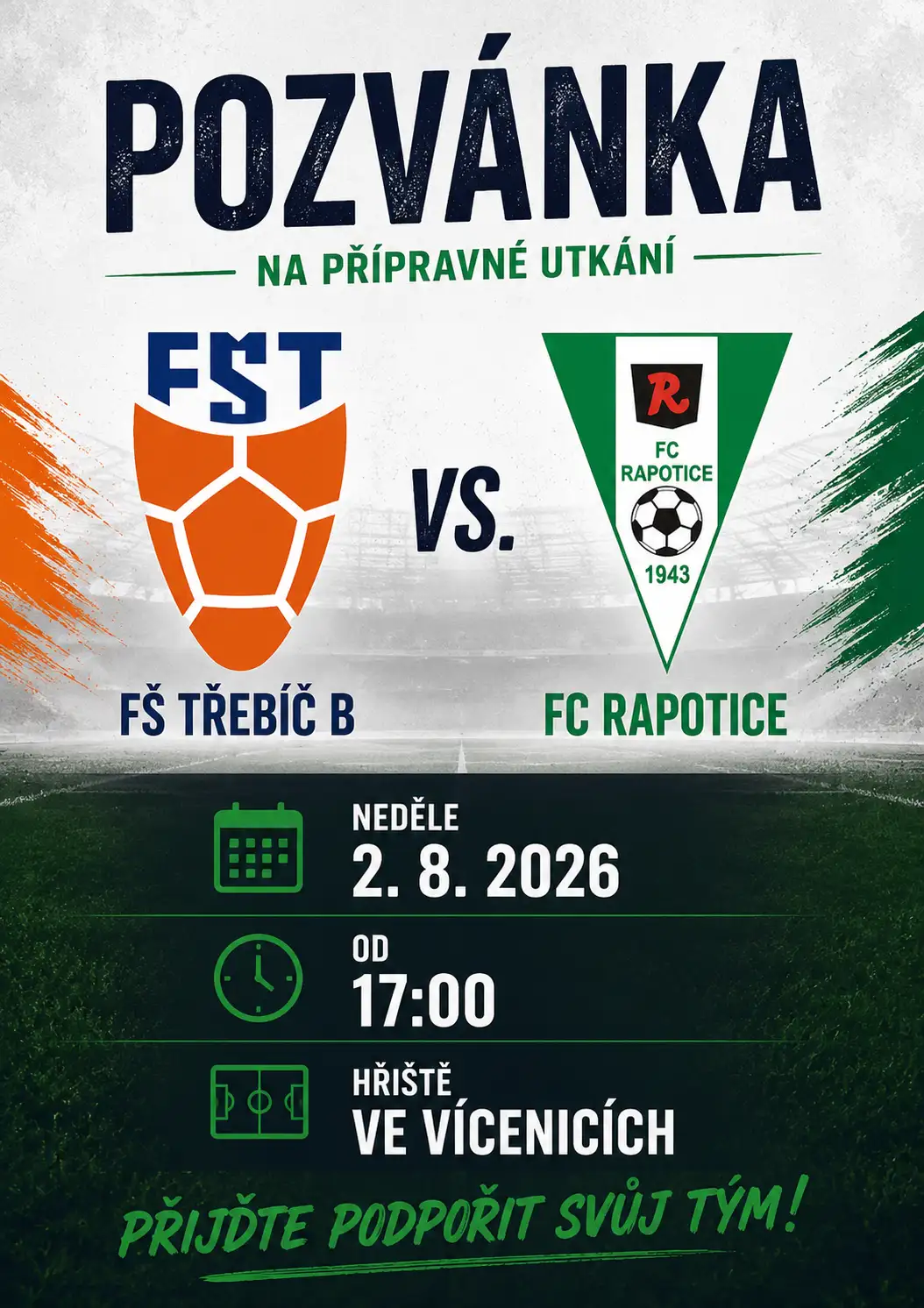 Pozvánka na generálku s FŠ Třebíč B