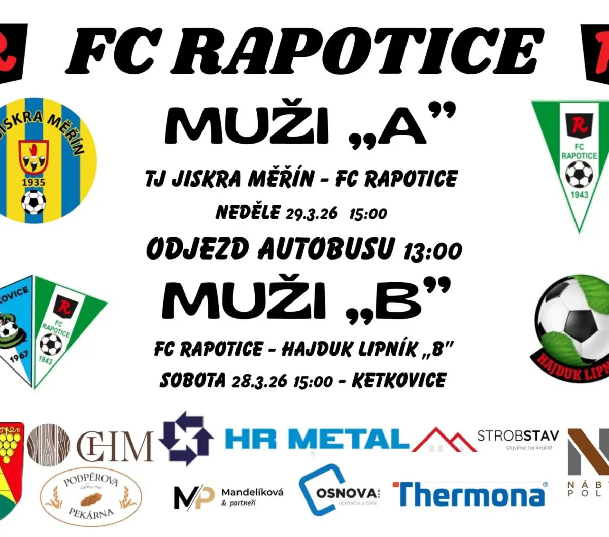 Áčko vstoupí do jara v Měříně