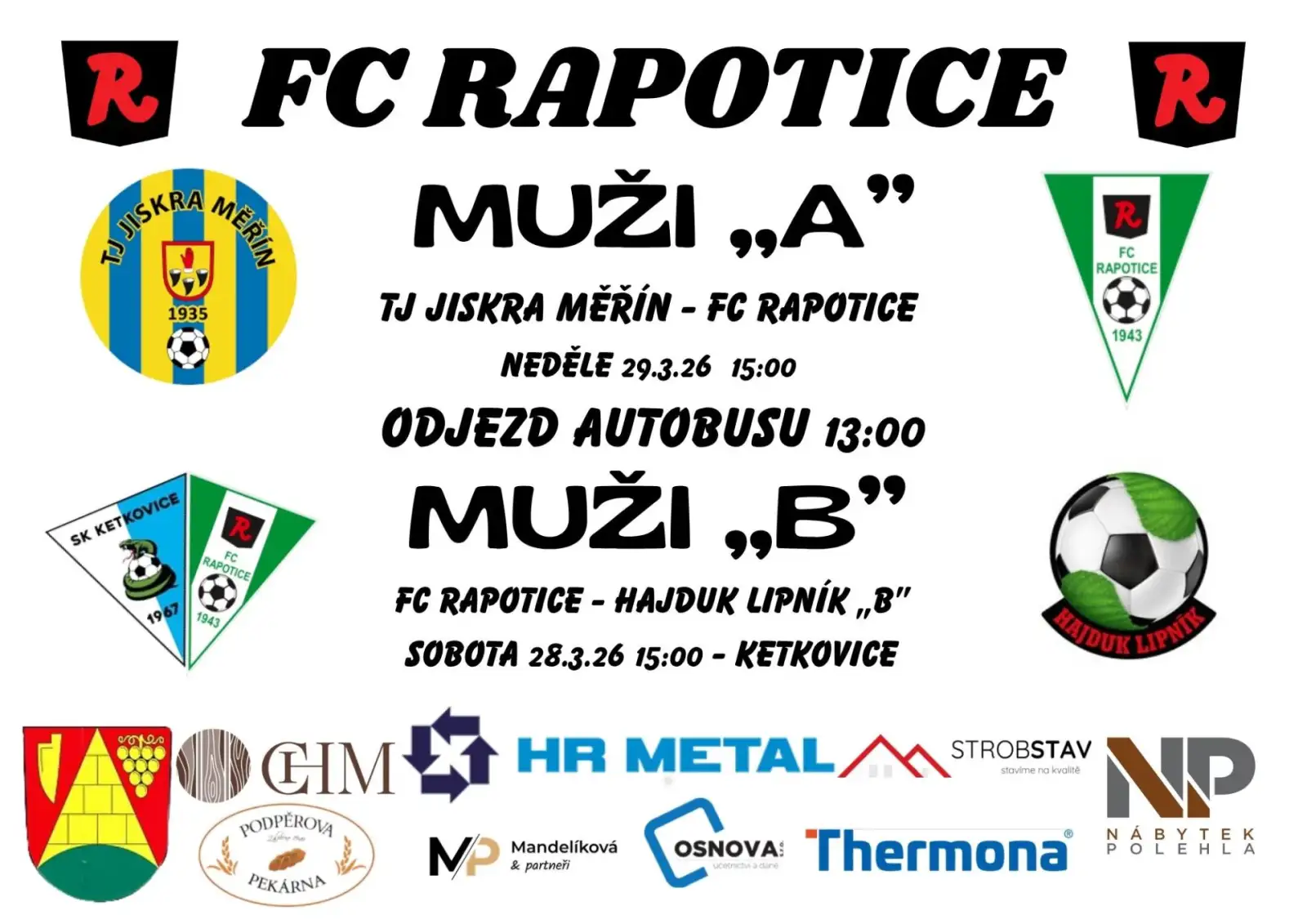 Áčko vstoupí do jara v Měříně